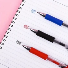 6-12pcs Retractable Neutral Pen Set - 0.5mm Replaceable Ink, Suitable For Office And School Writing - Black, Red And Blue, Back To School - Multicolor - View 9