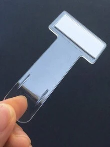 1pc Transparent Car Parking Ticket Holder Clip - Clear - View 4