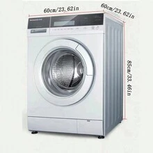 Random Floral Waterproof Dust Cover For Washing Machines, Fit Automatic Washing Machine On Balcony - Multicolor - View 2