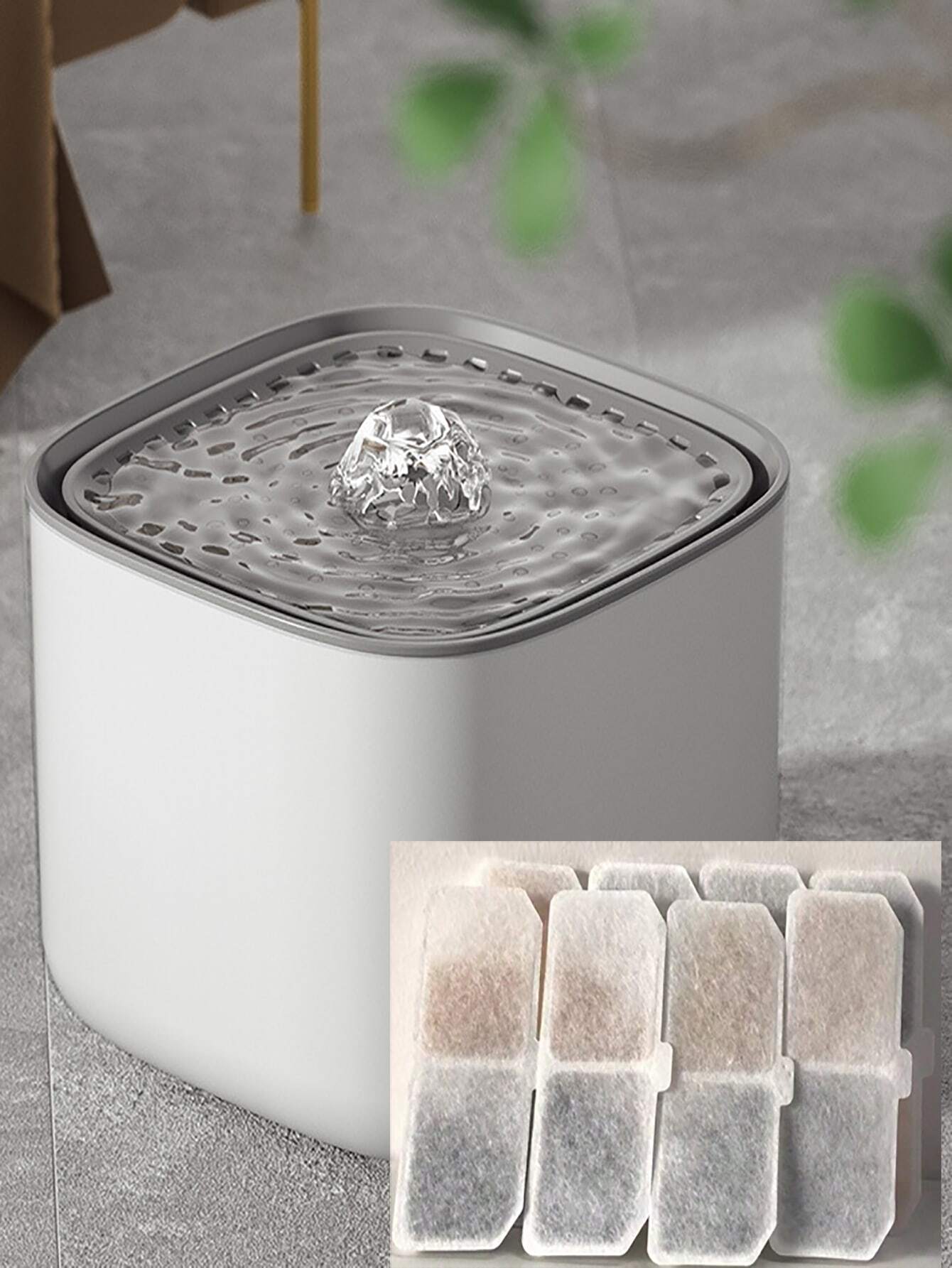 Filtri Al Carbone Per Fontana Acqua Animali - Confezione Da 6 Pezzi, Ricambio Per Purificazione