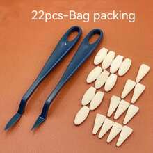 22pcs Drawing Pencil Set With Replaceable Point Tips, Eraser. Suitable For Drawing, Art, Sketching, Detail Editing, Highlighting And Student Supplies Back To School,Mother's Day,Mom's Gift,Back To School,School Supplies