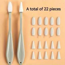 22pcs Drawing Pencil Set With Replaceable Point Tips, Eraser. Suitable For Drawing, Art, Sketching, Detail Editing, Highlighting And Student Supplies Back To School,Mother's Day,Mom's Gift,Back To School,School Supplies