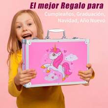 Set de Arte Profesional ,Kit de Dibujo 145 Piezas, Juego de Dibujo con Plumones, Colores, Pinturas, Aquarelas y Crayolas,Maletín Plegable de Aluminio, Ideal Regalo para Niños, Suministros de Arte Escolar, Estudiantes, Principiantes y Artistas