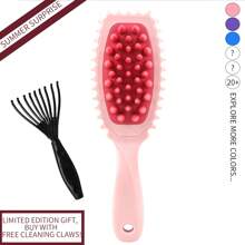 干湿洗发按摩发刷气垫梳带手柄、定型刷、顺发刷、专业发型梳、弹跳发刷、卷发定型刷梳、适用于卷发、直发、女士、儿童、洗发按摩刷沐浴梳带手柄、头皮护理发刷，带长而灵活的硅胶梳齿、干湿洗发按摩发刷、圆形洗发刷、去屑发刷/发梳，适合所有发质，男女适用、返校、旅行度假必需品、女士发饰、刷子、发刷、边刷、刷头发、发梳、梳头发、顺发刷、球刷、迷你发刷、发刷套装、木梳、梳子、光滑后刷、发刷、边刷、刷头发、发梳、发刷套装、梳头发、迷你发刷、顺发刷、美发产品、美发工具、美发东西，头发护理，卷发刷，理发器，理发配件，美发设备
