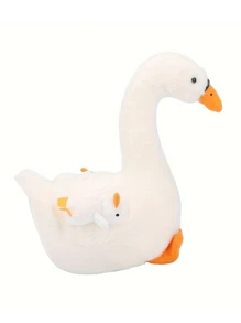 Juguetes de pato de peluche suave, animales de peluche rellenos con 2 patos - Pato grande con 2 patitos de peluche pequeños - Juguetes de peluche de pato para niños - Juguete de pato y patito - Muñecas de peluche fantasma - Regalo para amantes de los patos - Regalos de cumpleaños para niños, decoración de habitación - Multicolor - Ver 3