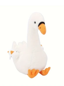 Juguetes de pato de peluche suave, animales de peluche rellenos con 2 patos - Pato grande con 2 patitos de peluche pequeños - Juguetes de peluche de pato para niños - Juguete de pato y patito - Muñecas de peluche fantasma - Regalo para amantes de los patos - Regalos de cumpleaños para niños, decoración de habitación - Multicolor - Ver 6