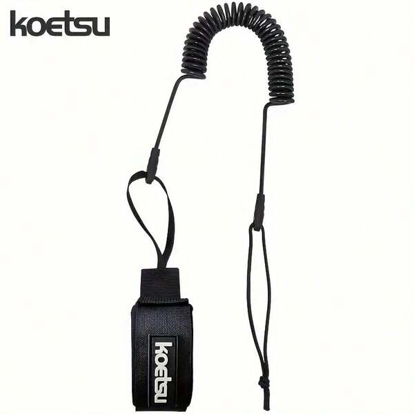 koetsu KOETSU Board Zubehör Fußseil Sicherheitsleine 5mm einstellbar TPU Material Stand Up Paddle Board Surfen für Surfbrett