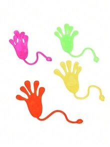 5 Fun Slimy Rolls For Men Slimy Elastic Wall Crawlers For Men Parties Love Tricky Novelty Toys, Party Gifts - Multicolor - View 6