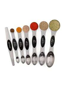 7 Pcs Color Boxed Sets Of Double Headed Measuring Spoons, Graduated Measuring Spoons, Seasoning Spoons, Essential Kitchen Tools For Baking And Seasoning Measurement Tools - Multicolor - View 9
