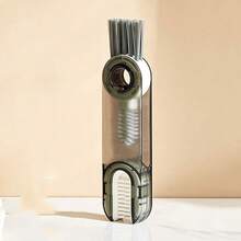 三合一多功能清洁刷U型杯刷洗杯工具凹槽清洁刷 - 彩色 - 查看 3