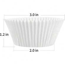 100 pièces Moules à cupcakes et muffins en papier de , caissettes de cuisson anti-graisse, accessoires de gâteau