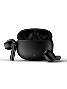 无线耳机，带触摸控制的半入耳式耳机 - HiFi 立体声耳机，电容麦克风，杜比音频，不防水，塑料，兼容智能手机，支持高清通话和音乐播放 - 彩色 - 查看 9