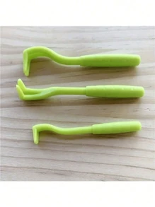 3pcs/Set Pet Tick Remover Tool, Flea Comb, Dog & Cat Grooming Tool - Green - View 7