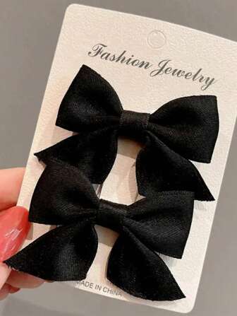 10/2 st set flickor barns söt rosett hårklämmor set dekorativa hårtillbehör för julfest