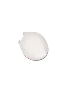 2F1E6-81 Slow Close Plastic Elongated Contemporary Design Toilet Seat, Ice Gray - View 3