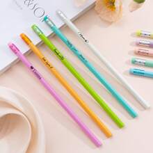 5 Pcs Custom Pencil,Personalized Triangle Pencil Gift For Student,Engraved Bulk Pencil,Bridesmaid Gift,Gift For Teacher Student,Back To School Gift, Birthday Gift Back To School