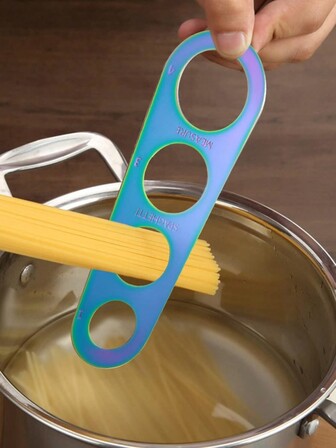 304 Stainless Steel Spaghetti Measure Tool Pasta Ruler Measuring Tool 4 Serving Portion Kitchen Cook Tool