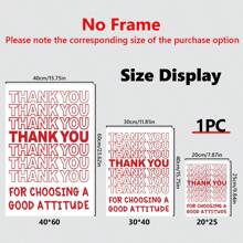 1 mảnh vải canvas trang trí lớp học trung học, quà tặng giáo viên tiếng Anh, áp phích trung học cơ sở, nghệ thuật tường lớp toán, logo cố vấn trường học - Nhiều màu - Xem 3