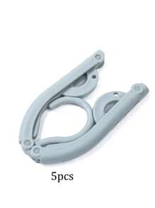 5Pcs Colorful Travel Hangers, Portable Foldable Clothes Hangers, Travel Accessories, Foldable Baby Clothes Drying Rack For Home And Travel Travel Accessories Travel Essentials Car Accessories Outdoor Accessories Air Plane Case Useful Things Summer Essentials Office Accessories - Multicolor - View 20