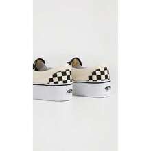 Zapatillas  | UA Classic Slip-On Stackform - Tablero de ajedrez negro/blanco - Ver 4