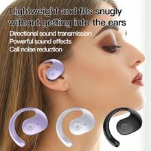 1Pc Single OWS Ear Hook Touch Control Wireless Headset Lighter For GYM Sport Running With MIC