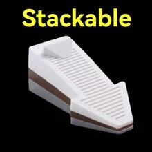2pcs/4pcs Anti-Slam Door Stopper, Door Stop, Hands Free Door Blocker (Random Color)