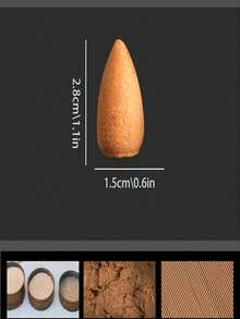 60 件混合香气回流香珠，家用薰衣草、檀香香珠，适用于瑜伽和家居装饰 - 彩色 - 查看 8