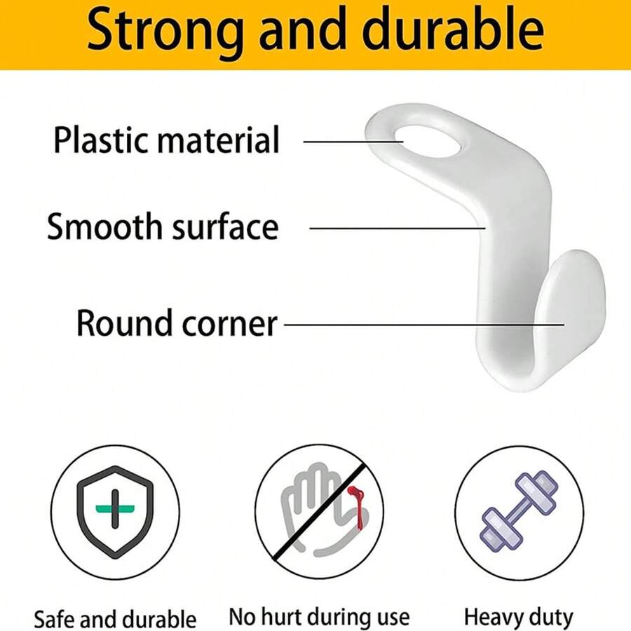 Clothes Hanger Connector Hooks, 20PCS Cascading Clothes Hangers For