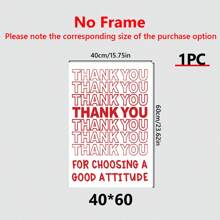 1 mảnh vải canvas trang trí lớp học trung học, quà tặng giáo viên tiếng Anh, áp phích trung học cơ sở, nghệ thuật tường lớp toán, logo cố vấn trường học - Nhiều màu - Xem 10