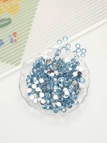 2mm至6mm銀底樹脂彩色水鑽，非熱固式平底背膠亮面水鑽，適用於手工DIY服飾、鞋子、包包、瓶子及手機殼裝飾 - 6MM(300pcs) - 查看 50