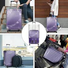 Transparent PVC Luggage Cover,(18-30 Inch) Luggage Cover For Suitcase Protective Cover Luggage CoverLuggage Covers Suitcase Protective Cover For Holiday For Vacation Travel Essentials Travel Accessories Bag For School School Accessories School Stuff