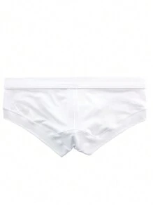 Calzoncillos bóxer de hombre de algodón, de tela ligera y delgada, con bolsillo en forma de U, de corte bajo y con un diseño elegante, transpirables y cómodos, aptos para todas las estaciones