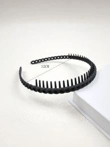 2 Stücke neue Anti-Rutsch Zahn Haarband für Frauen, Gesichtswäsche gebogenes Stirnband, Haarspange, Kopfbedeckung Accessoires, lässige Tiara Accessoires, für Frauen, Haarstyling-Tools, lockig für Frauen, Herbst, Reisen, Haarstyling-Tools, Accessoires für Frauen, Haarsachen, Herbst, für Frauen, Reisen, Frauen, Haaraccessoire, Haarstyling-Tools, Reisen, Geschenke für Frauen, Haarsachen, für Frauen, Strumpfstopfer für Erwachsene, für Erwachsene, Haarsachen, Damenaccessoires, Strumpfstopfer, Erwachsenen-Haaraccessoire, Geschenkideen für Frauen, Beauty-Strumpfstopfer, Geschenke für Frauen - Verschiedenfarbig - Übersicht 5