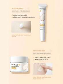 Kit de Rutina Facial de Arroz Hiáluronico Bioaqua - Blanco - Ver 8