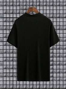 Men's T-Shirt Streetwear Lion Jesus Shirt Style Launch Premium Cotton Best-Selling - 黑色 - 查看 2