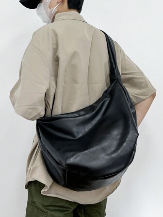 Sac bandoulière rétro Ins décontracté, sac à bandoulière grande capacité avec sangle non réglable, sac fourre-tout , nouveau sac messager personnalisé pour les loisirs, les déplacements, les voyages, l'école, les cadeaux de collège. Sacs vintage printemps, fournitures scolaires, sac à bandoulière, nouveaux articles de vie pour étudiants, sacs mode hommes, sac d'école pour la remise des diplômes, sac d'école, sac de corps