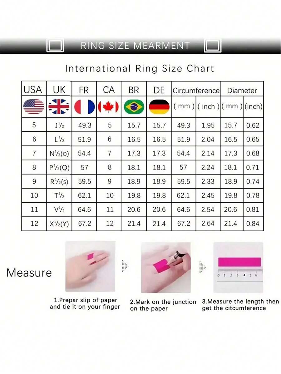 1 件时尚简约小众个性化纯色几何线条爪镶合成锆石戒指，适合送给朋友和伴侣的圣诞礼物 - 銀色 - 查看 1