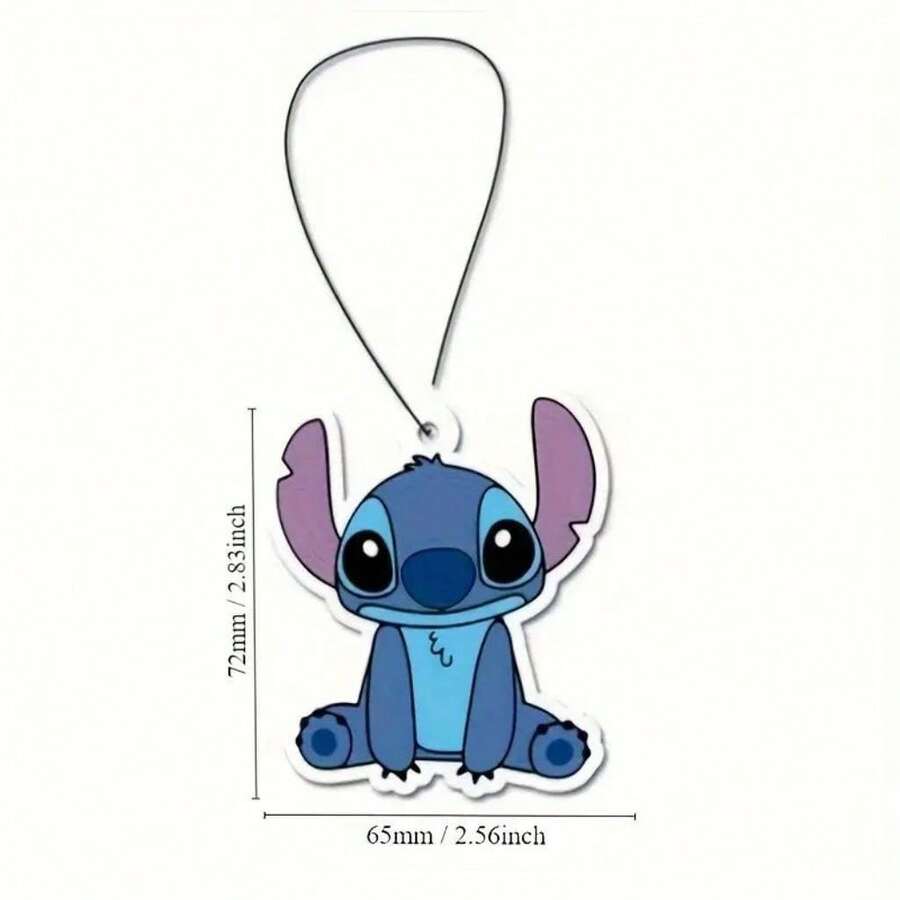 Car Air Freshener Hanging Vent Clip, Cartoon Odor Eliminator Aromatic