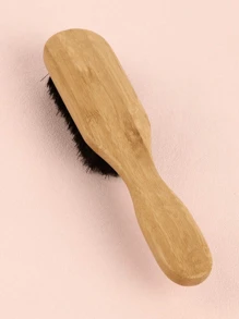 1pc,Large Boar Hair Brush For Straightening Hair Comb