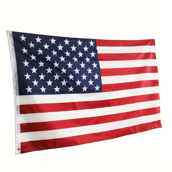 High Quality 3x5 Ft American Flag - Durable Fabric, Stars And Stripes, Suitable For Outdoor/Indoor Decor, Patriotic Yard Display