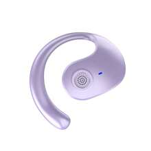 1Pc Single OWS Ear Hook Touch Control Wireless Headset Lighter For GYM Sport Running With MIC