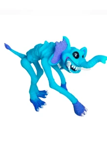 Bubba Bubbaphant Figure Toy Catnap Smiling Critters Poppy Plytime - Blue - View 4