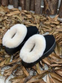 Fall/Winter New Stylish Warm Snow Boots For Women,Fur Boots - Black - View 5