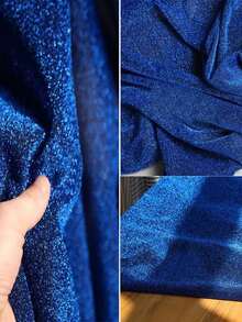 1 Miếng Biến đổi dần Hai màu Lưới Chất vải , Laser Kết cấu Nhìn xuyên qua Chất vải Chân váy dài Khăn choàng Creative Thủ công Chất vải - Nhiều màu - Xem 3