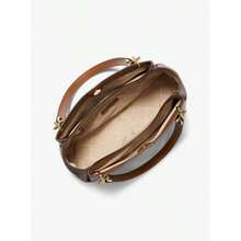 Michael Kors | Trisha Large Logo Shoulder Bag - Brown - View 3