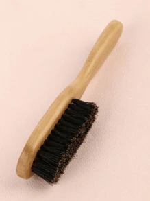 1pc,Large Boar Hair Brush For Straightening Hair Comb