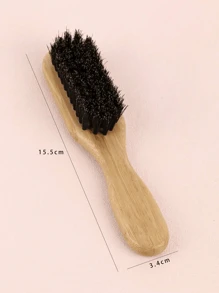 1pc,Large Boar Hair Brush For Straightening Hair Comb
