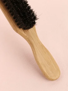 1pc,Large Boar Hair Brush For Straightening Hair Comb