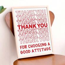 1 mảnh vải canvas trang trí lớp học trung học, quà tặng giáo viên tiếng Anh, áp phích trung học cơ sở, nghệ thuật tường lớp toán, logo cố vấn trường học - Nhiều màu - Xem 1