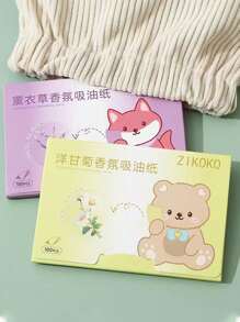 100张/包面部吸油纸面部吸油控油吸油纸香味100片便携式拉出式盒子、厨房、浴室、家庭、家居用品 - 查看 2